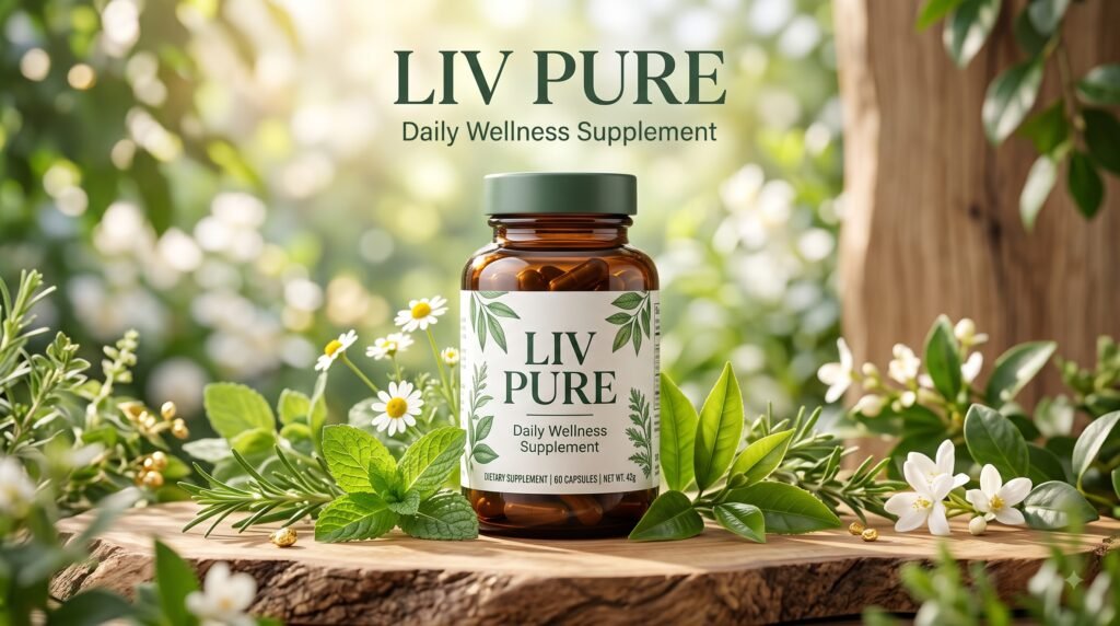 Liv Pure supplement bottle