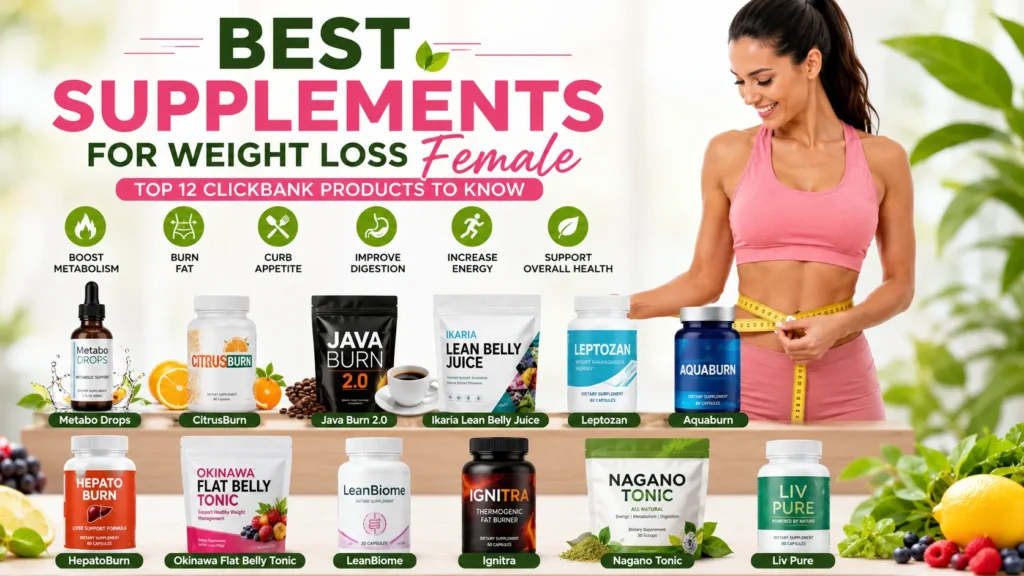 best supplements for weight loss female